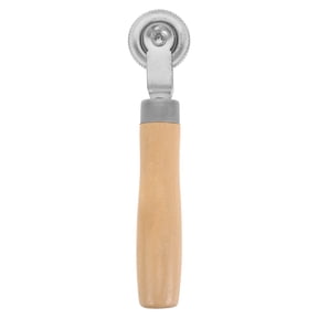 REACHISE 1 Pc Practical Car Tire Repair Tool Wooden Handle Roller Car Tire Pressing Wheel