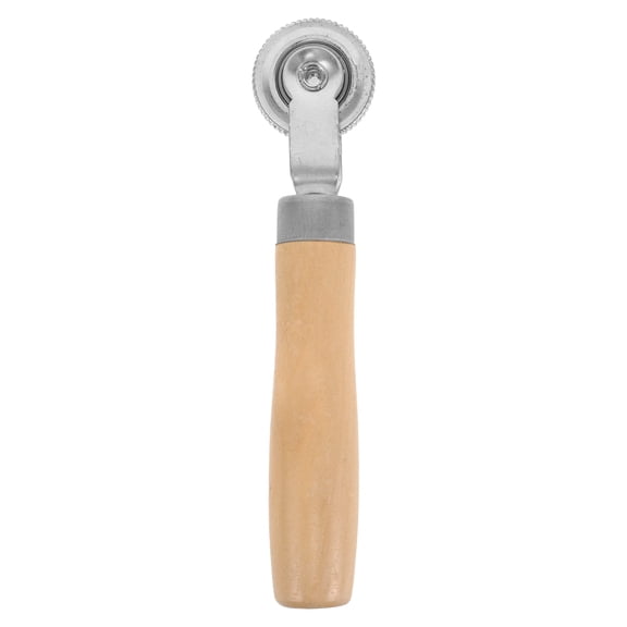 REACHISE 1 Pc Practical Car Tire Repair Tool Wooden Handle Roller Car Tire Pressing Wheel