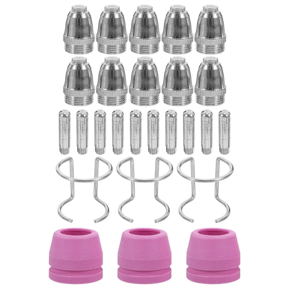 REACHISE Plasma Cutter Consumables Set with , Tips, and Nozzles for Plasma Cutting Machine Accessories