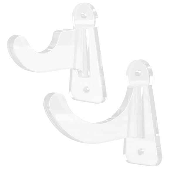 REACHISE 1 Set of Baseball Bat Display Rack Acrylic Clear Bat Storage Holder Wall Mounted Baseball Bat Stand