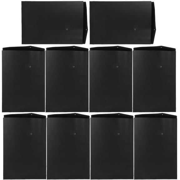 REACHISE 10 Kraft String Envelope File Folder A4 Letter Size Organizer