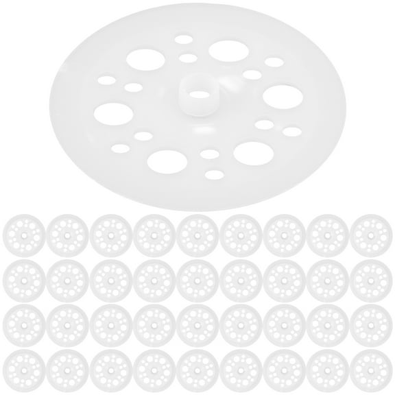 REACHISE 100 pcs Plastic Washers Insulated Board Washers Insulation Board Washers Round Washers