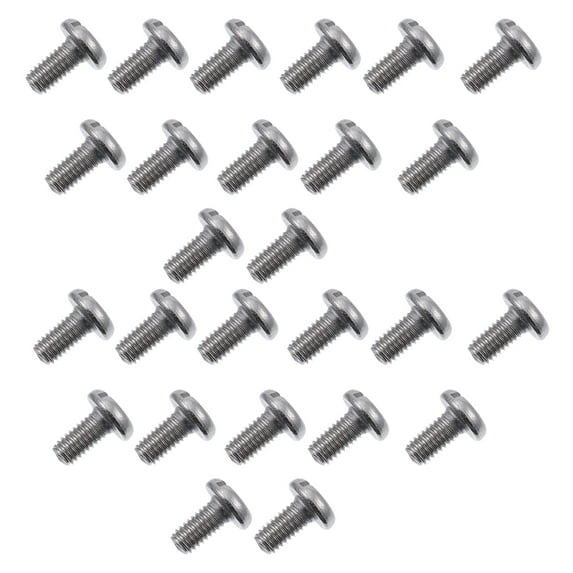 REACHISE 100pcs Stainless Steel Wall Plate Screws for Outlet Cover, Switch Plate