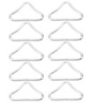 thumbnail image 1 of REACHISE 10pcs Triangle Trampoline Parts Portable Triangle Buckles Professional Trampoline Rings, 1 of 9