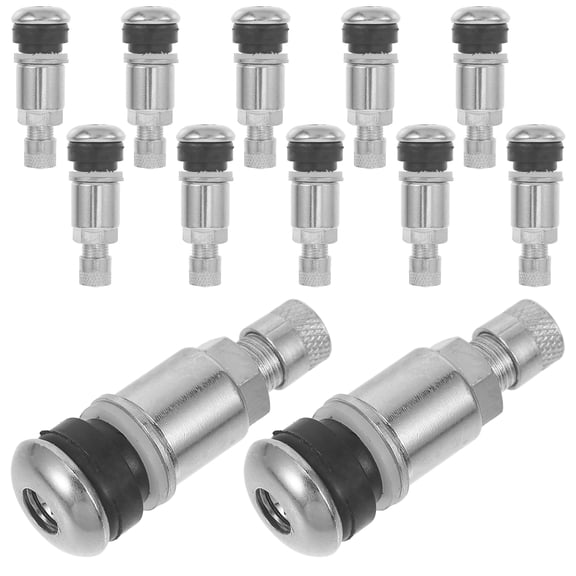 REACHISE 12-Pack Car Tire Valve Stem Replacement Vacuum Valve Parts Auto Tire Accessories