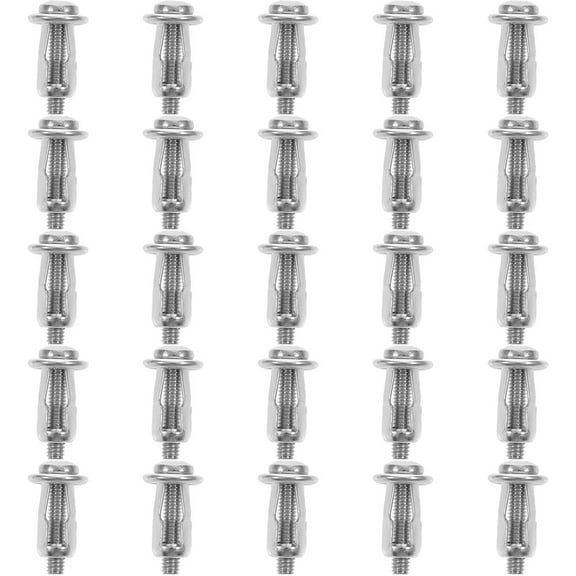 REACHISE 25pcs Expansion Nuts for Drywall & Tile Screws