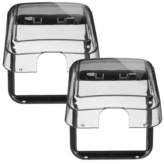 REACHISE 2Pcs Wall Socket Covers Outlet Protective Cover Bathroom Socket Case Cover Wall Socket Cover