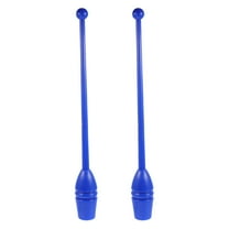 FUEENIRVA Artistic Calisthenics Stick Colorful Resin 2Pcs 13.8X2.0X2.0In