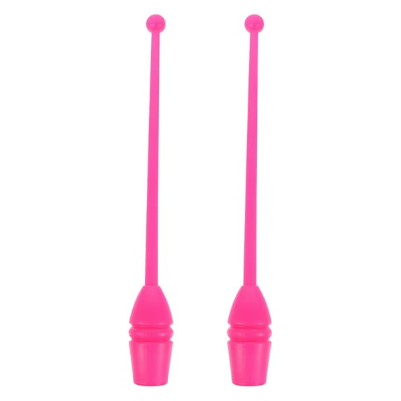 REACHISE 2pcs Calisthenics Stick Artistic Calisthenics Stick Resin Calisthenics Pole Colorful Gymnastic Stick for Gym