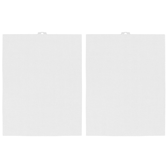 REACHISE 2pcs Embroidery Fabric Squares for Cross , Needlework, Sewing, Craft, Quilting, and Textile Projects