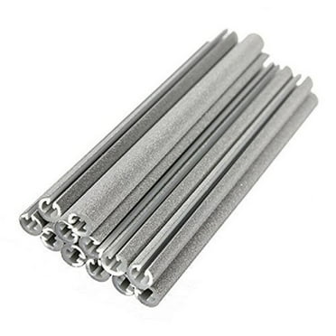 REACHISE 36Pcs Bike Spoke Reflectors for Mountain/Road Bikes - Silver