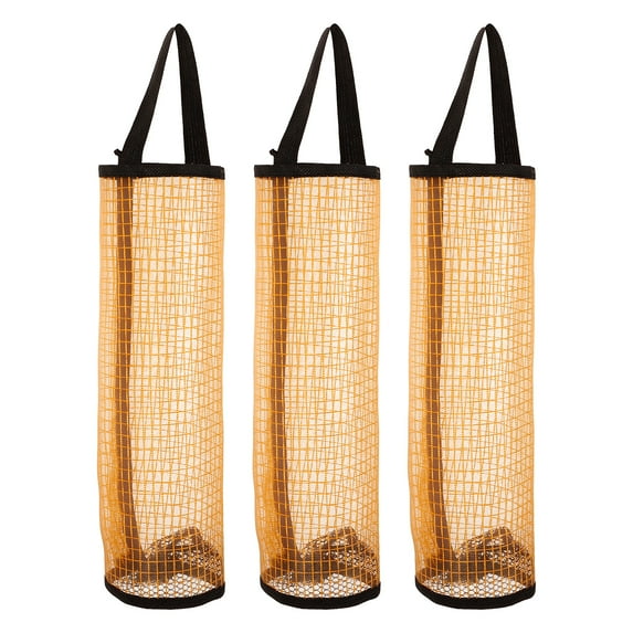 REACHISE 3pcs Mesh Picker Bag Tennis Bag Tennis Pouch Golf Baseball Balls Bag