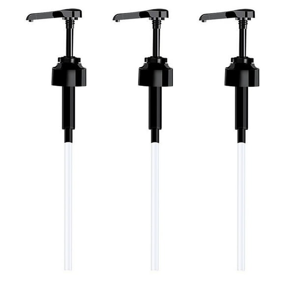 REACHISE 3pcs Sauce Bottle Pumps Syrup Bottle Nozzles Pressure Oil Sprayers for Oyster Oil