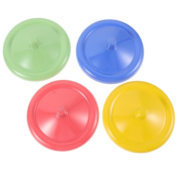 REACHISE 4 Pcs Mug Cover Plastic Water Coffee Tea Cup Lids for Home Kitchen