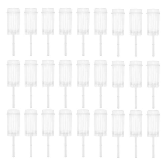 REACHISE 40pcs Push Cake Tubes Simple Cake Holders Cup Storage Cups for Home Use