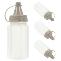 REACHISE 4pcs Condiment Bottles Small Ketchup Bottles Salad Dressing Bottles Sauce Dispenser Containers 30ml