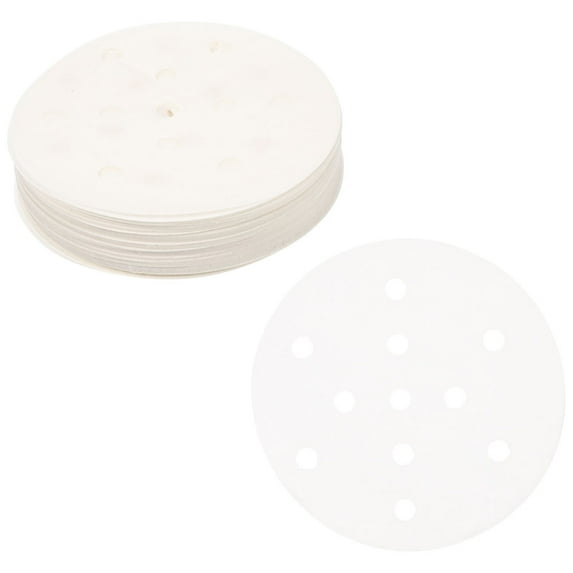 REACHISE 500pcs Paper Steamer Liners Anti-skid Steamer Paper Steaming Bun Cushion Steamer Paper Liner