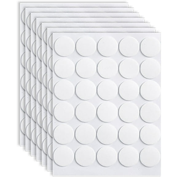 REACHISE 7 Sheets Sticky Fixers Double Sided Stickers Photo Wall Stickers for Wall Room Office