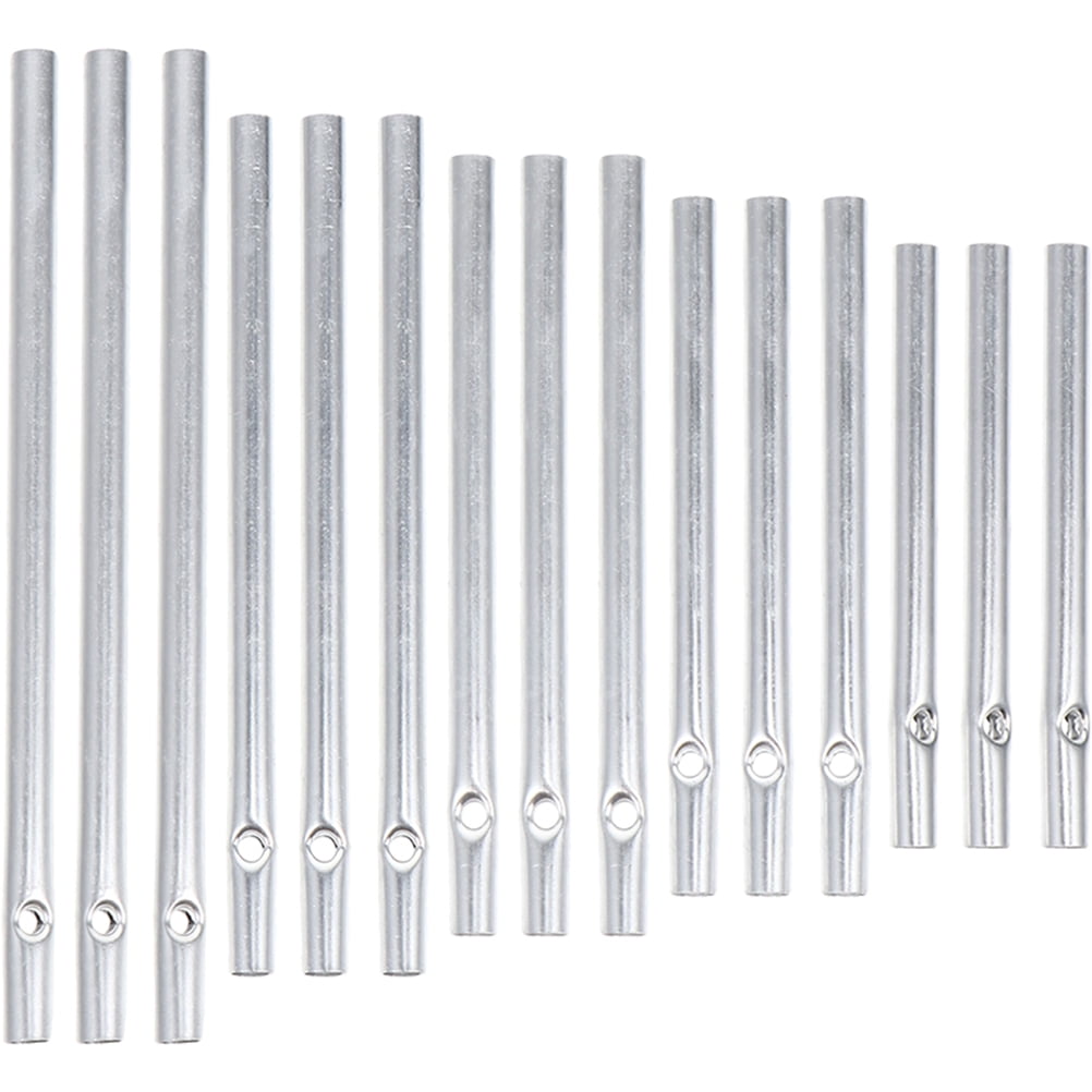 REACHISE 8 Aluminum Wind Chime Pipes DIY Materials - Walmart.com