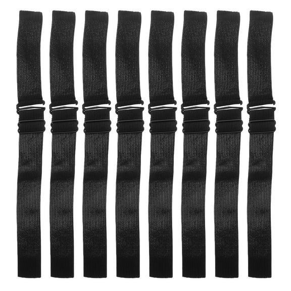 REACHISE 8pcs Wig Accessories Adjustable Elastic Band For Wigs Making Wig Diy Non Slip Adjustable Strap For Wig Caps Wig Fixed Band