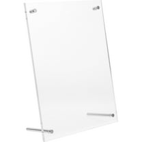 REACHISE Acrylic Vertical Sign Holder A5 Display Stand for Office