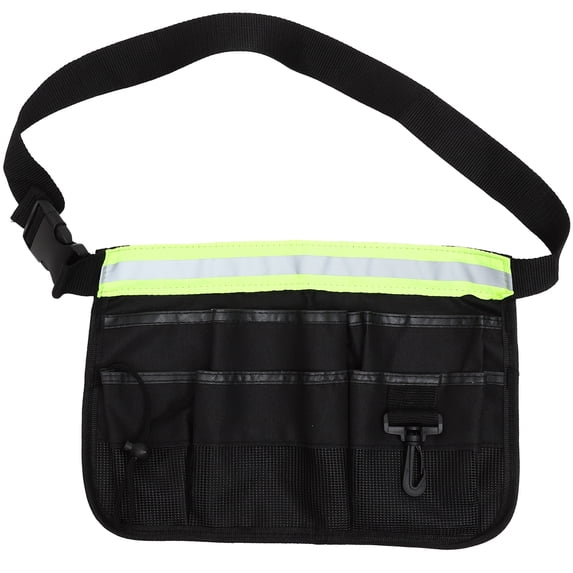 REACHISE Adjustable Waist Tool Belt Pouch for Construction, Gardening, and Outdoor Work with Multiple Pockets