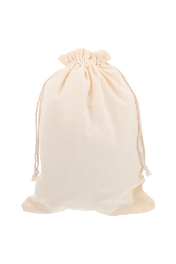 Drawstring Flour Bag Large Capacity Flour Pouch Wear-resistant Flour Bag Bread Storage Bag