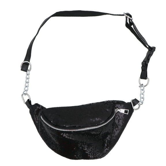 FUEENIRVA waist fanny pack Chic Casual PU 1Pack for Men Hiking