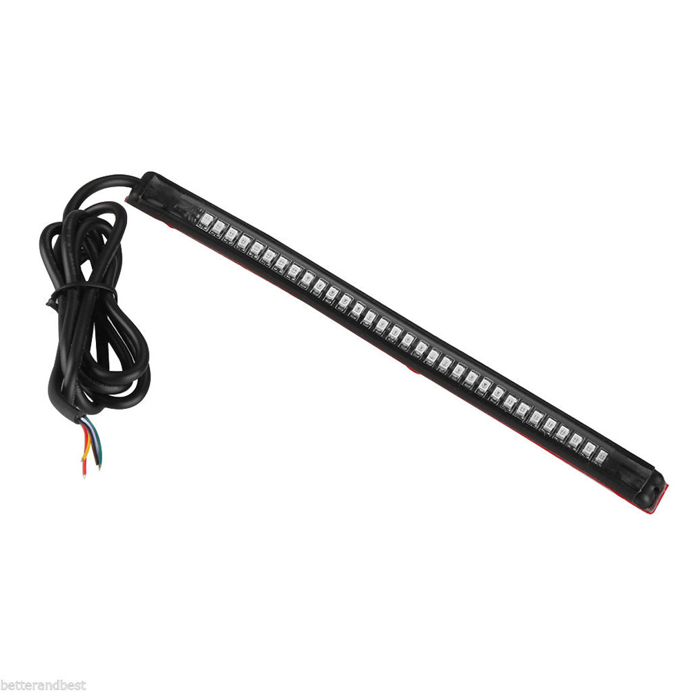 REACHISE Motorcycle LED Tail Light Universal Car License Plate Light