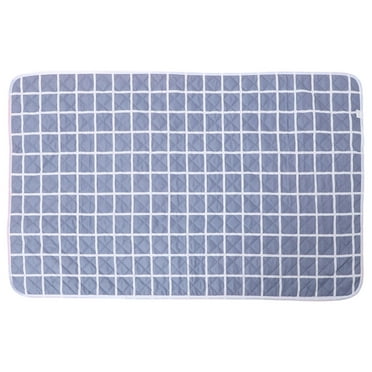 REACHISE Non-slip Washable Large Bed Pad Waterproof Absorbent Bed Wetting Protection Pad For Adults Reusable Plaid Mattress Protector Pad