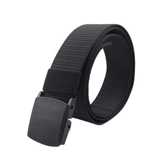 REACHISE Nylon Belt Waist Belt Plastic Buckle Casual Style Waist Belt Adjustable Belt