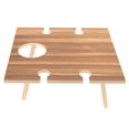 thumbnail image 1 of REACHISE Portable Folding Picnic Table with Wine Holder for Outdoor Events, 1 of 8