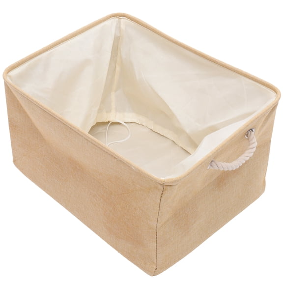 REACHISE Fabric Storage Basket for Desktop, Multi-Purpose Organizer for Toys, Books, Sundries, and Office Supplies Holder