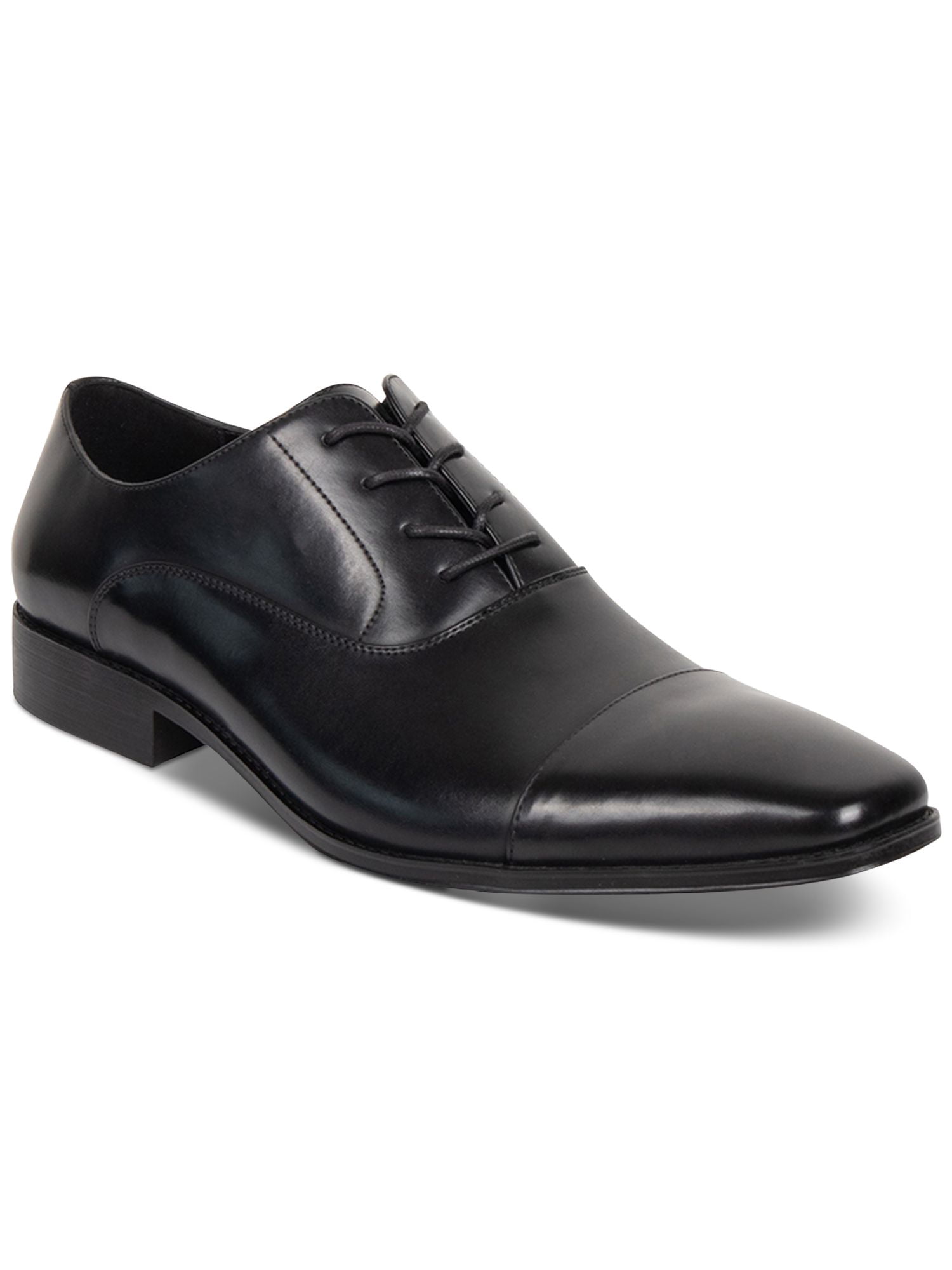 REACTION KENNETH COLE Mens Black Cap Toe Padded Kevin Cap 
