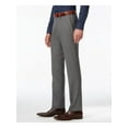 thumbnail image 1 of REACTION KENNETH COLE Mens Gray Slim Fit Stretch Pants 33W\32L, 1 of 2