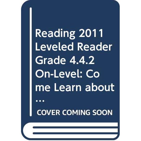 Pre-Owned READING 2011 LEVELED READER GRADE 4.4.2 ON-LEVEL:COME LEARN ABOUT DOLPHINS Paperback