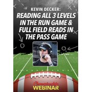 READING ALL 3 LEVELS IN THE RUN GAME & FULL FIELD READS IN THE PASS GAME DECKER