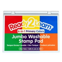 READY 2 LEARN Jumbo Washable Stamp Pad - 6-in-1