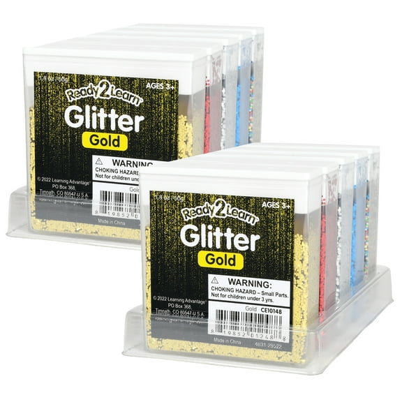 READY 2 LEARN Glitter - Primary - 5 Per Set - 2 Sets