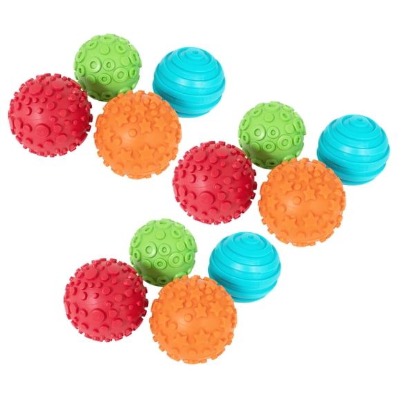 READY 2 LEARN Paint and Dough Texture Spheres, 4 Per Set, 3 Sets