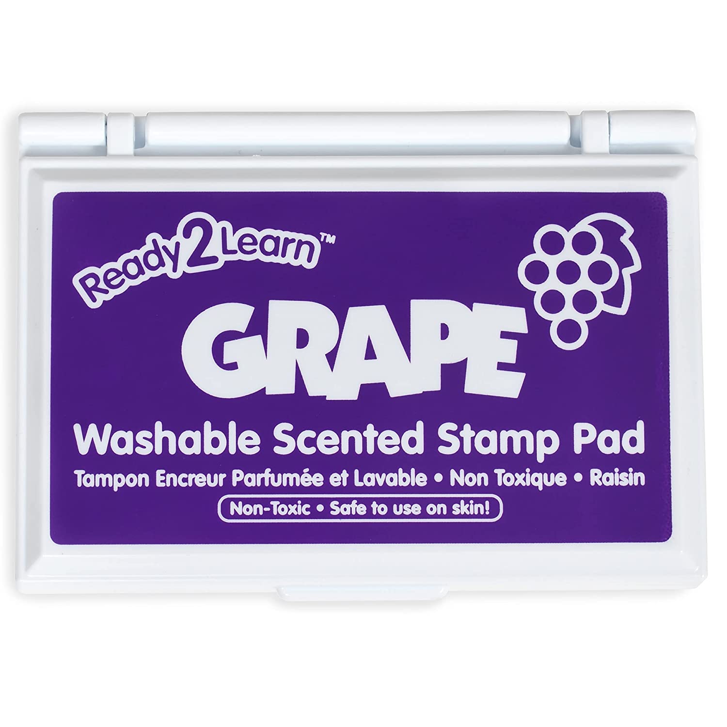 READY 2 LEARN Scented Stamp Pad Grape Purple NonToxic Fade