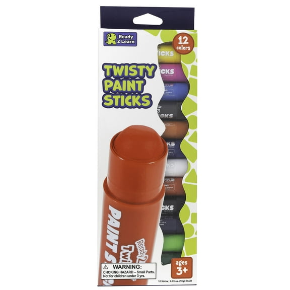 READY 2 LEARN Twisty Paint Sticks - Set of 12