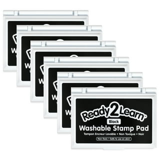 Center Enterprises Ready2Learn Washable Ink Stamp Pads 6 in1 rainbow