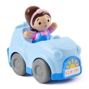 Ms. Rachel 1-2-3 Roll! Vehicle with Click-in Figure & Pull Back Action
