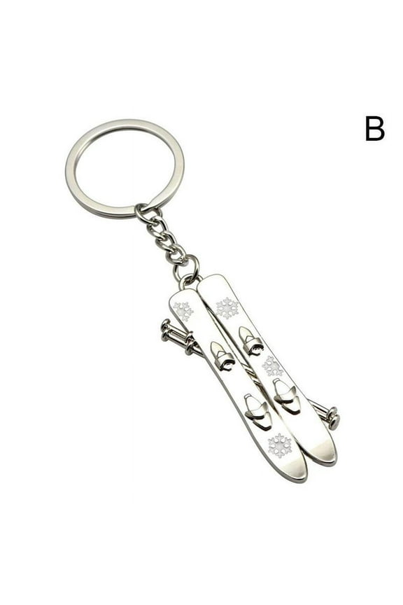 READY STOCK Snowboard Keychain Snowboard Keychain Winter Competitive Competition U3J4 Gift W7B8