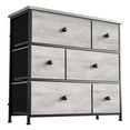 thumbnail image 1 of REAHOME 6 Drawer Dresser Organization Unit with Steel Frame, Dark Taupe, 1 of 8