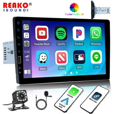REAKOSOUND 9'' Touchscreen Radio Car In-Dash Unit, 29.00 in