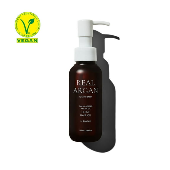 REAL ARGAN Cold Pressed Shine Hair Oil
