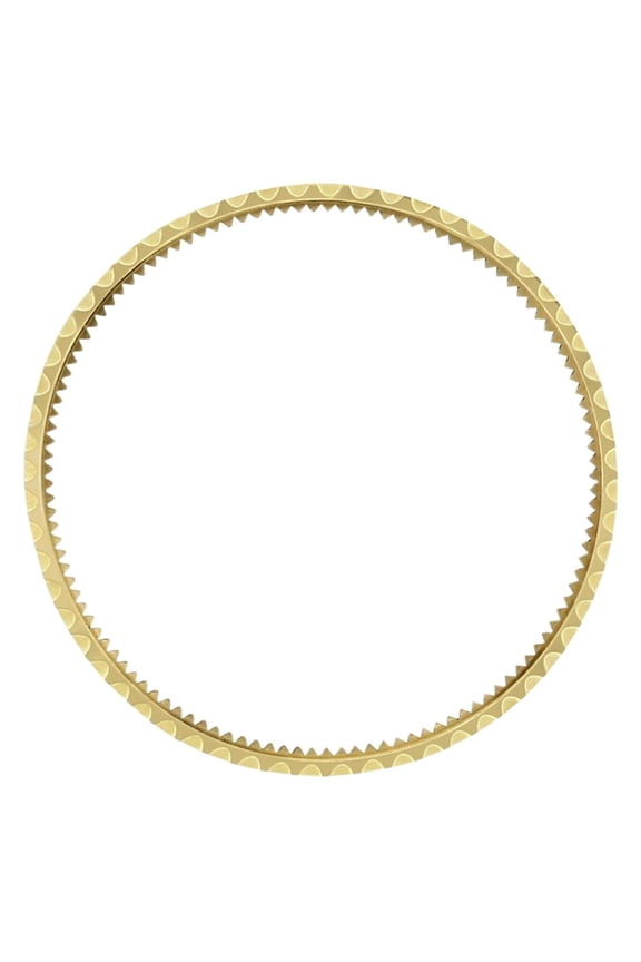 REAL GOLD 18K BEZEL RING FOR ROLEX SUBMARINER 16800 16803 16610 16613 16618 TQ