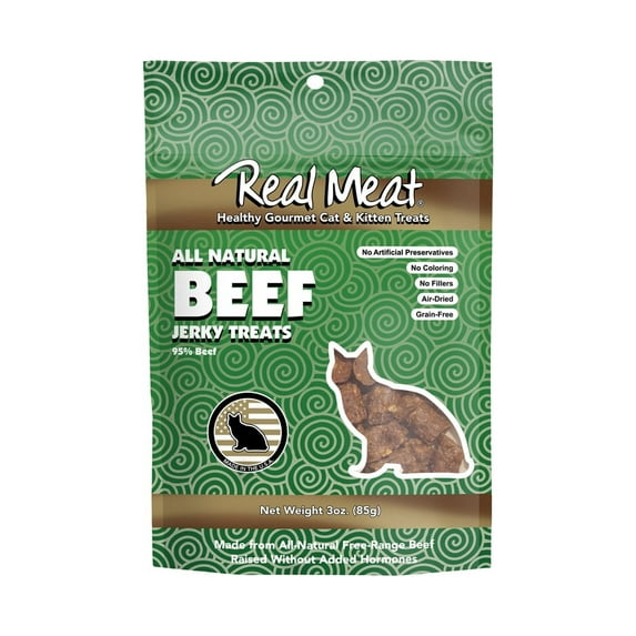 REAL MEAT Cat Treats Beef 3oz
